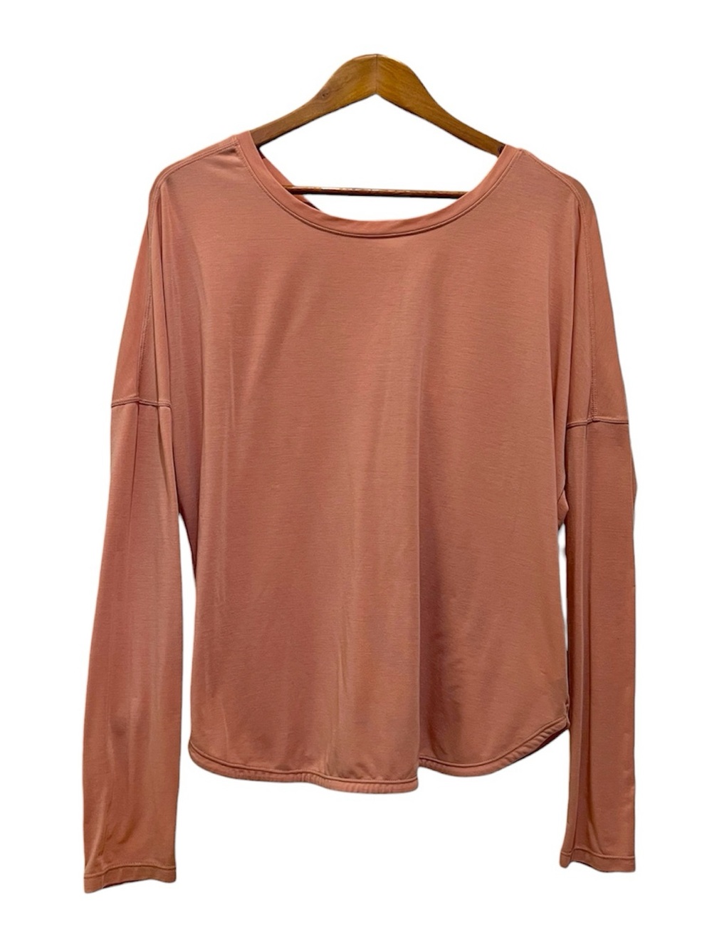 prAna Rogue Long Sleeve Top Size Medium Pink 1962421